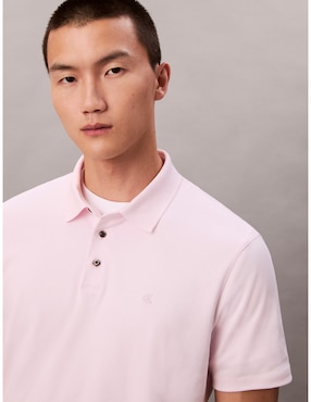 Playera tipo polo Calvin Klein Supima Cotton para hombre