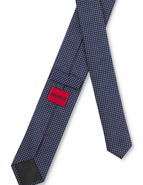 Corbata Hugo regular de seda para hombre