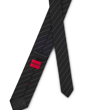 Corbata Hugo regular estampado a rayas para hombre