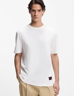 Playera Hugo cuello redondo para hombre