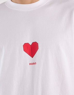 Playera Hugo cuello redondo para hombre
