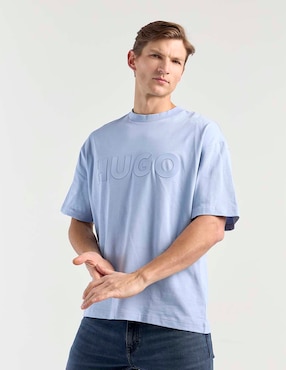 Playera Hugo cuello redondo para hombre
