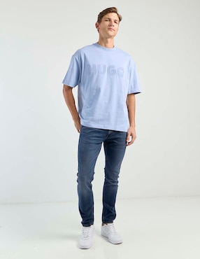 Playera Hugo cuello redondo para hombre