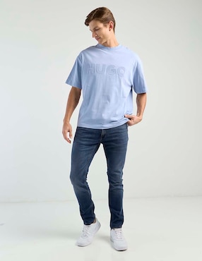 Playera Hugo cuello redondo para hombre