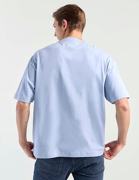 Playera Hugo cuello redondo para hombre