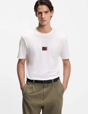 Playera Hugo cuello redondo para hombre