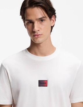 Playera Hugo cuello redondo para hombre
