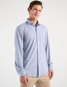 Camisa casual Hugo manga larga para hombre