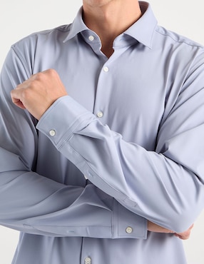 Camisa casual Hugo manga larga para hombre