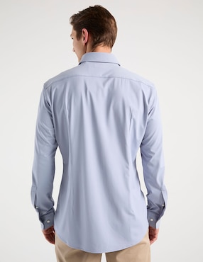 Camisa casual Hugo manga larga para hombre