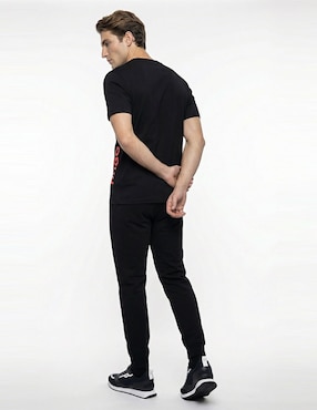 Playera Hugo cuello redondo para hombre