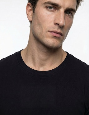 Playera Hugo cuello redondo para hombre