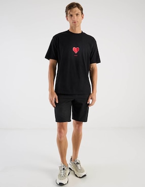 Playera Hugo cuello redondo para hombre