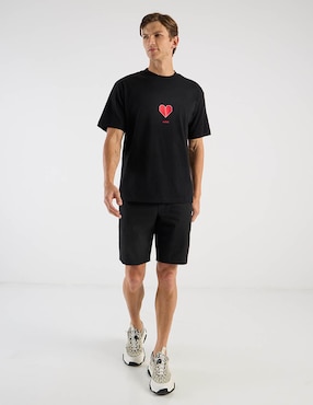 Playera Hugo cuello redondo para hombre