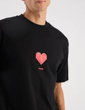 Playera Hugo cuello redondo para hombre