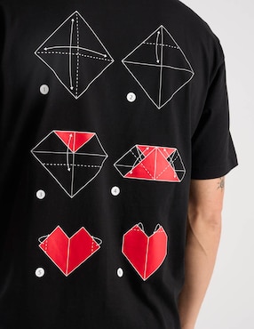 Playera Hugo cuello redondo para hombre