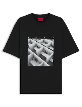 Playera Hugo cuello redondo para hombre