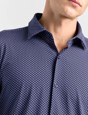 Camisa casual Hugo manga larga para hombre