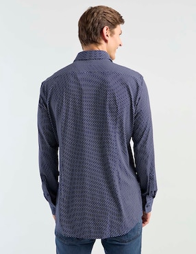 Camisa casual Hugo manga larga para hombre