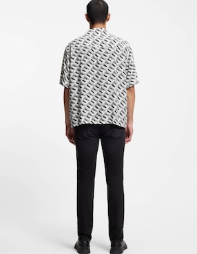 Camisa casual Hugo manga corta para hombre