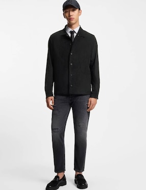 Sobrecamisa casual Hugo manga larga para hombre