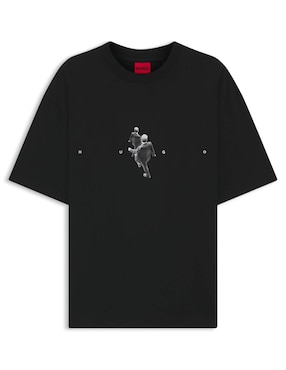 Playera Hugo cuello redondo para hombre