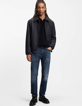 Jeans slim Hugo lavado whisker para hombre