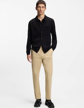 Pantalón casual slim Hugo de algodón para hombre