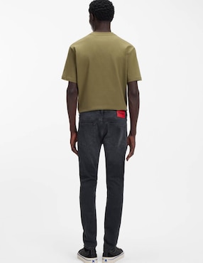 Jeans super skinny Hugo lavado medio para hombre