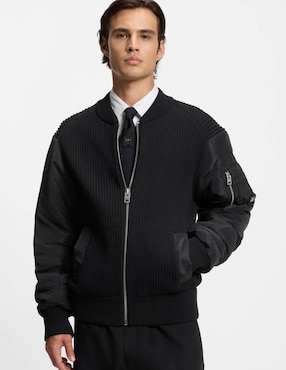 Chamarra bomber Hugo con bolsillos para hombre