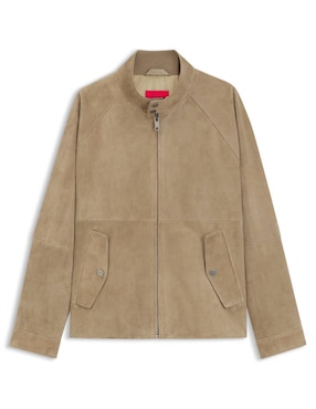 Chamarra casual Hugo de piel para hombre