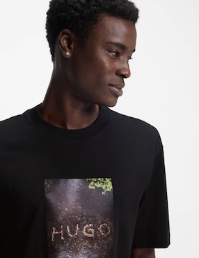 Playera Hugo cuello redondo para hombre