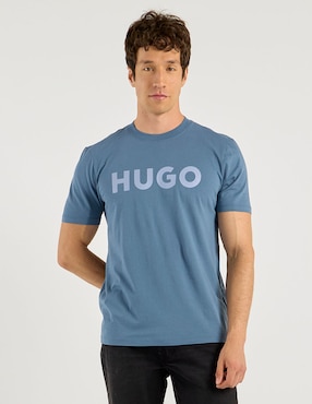 Playera Hugo cuello redondo para hombre