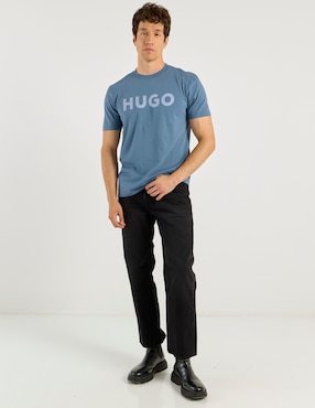 Playera Hugo cuello redondo para hombre