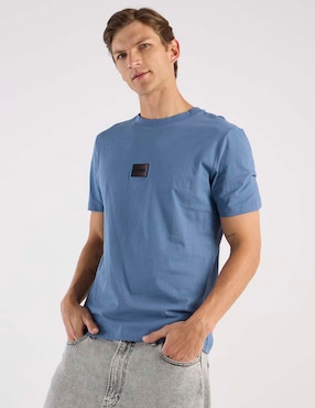 Playera Hugo cuello redondo para hombre