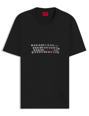 Playera Hugo cuello redondo para hombre
