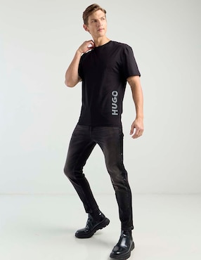 Playera Hugo cuello redondo para hombre