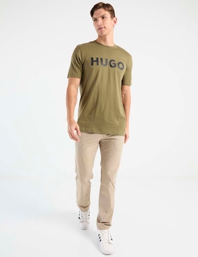 Playera Hugo cuello redondo para hombre