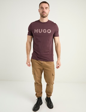 Playera Hugo cuello redondo para hombre