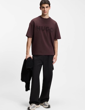 Playera Hugo cuello redondo para hombre