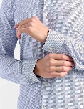Camisa casual Hugo manga larga para hombre