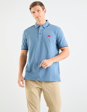 Playera tipo polo Hugo para hombre