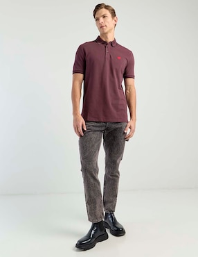 Playera tipo polo Hugo para hombre