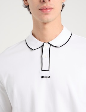 Playera tipo polo Hugo para hombre