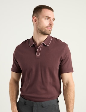 Playera tipo polo Hugo para hombre