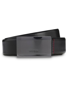 Cinturón Hugo de piel para hombre