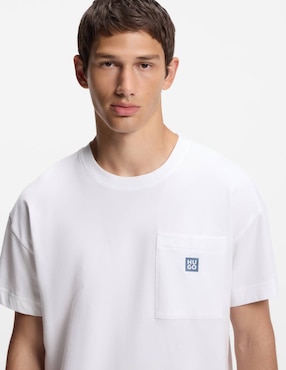 Playera Hugo cuello redondo para hombre