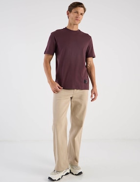 Playera Hugo cuello redondo para hombre