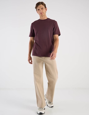 Playera Hugo cuello redondo para hombre
