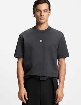 Playera Hugo cuello redondo para hombre